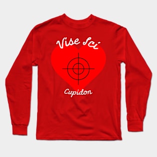 Aim Here Cupid Long Sleeve T-Shirt